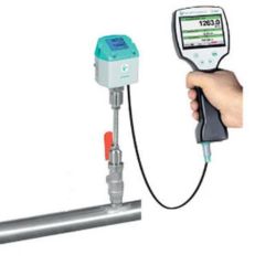 Air compressor flow meter